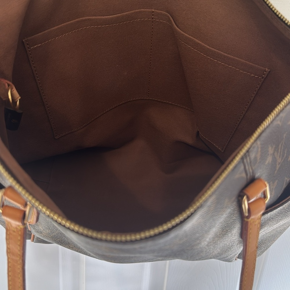 Louis Vuitton Brown Monogram Tote Bag - Picture 5 of 5